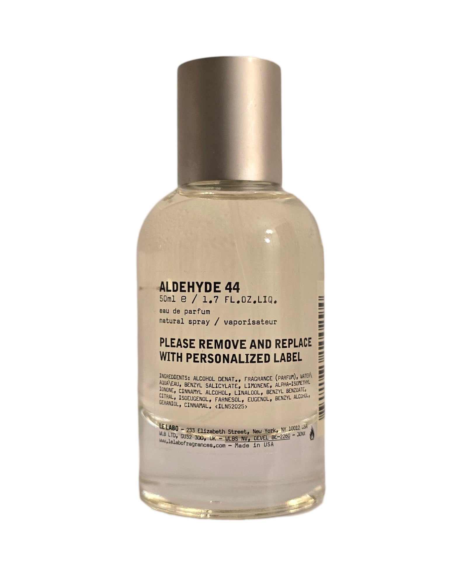 Le Labo CITY EXCLUSIVE Aldehyde 44 Eau de Parfum 50ml TESTER