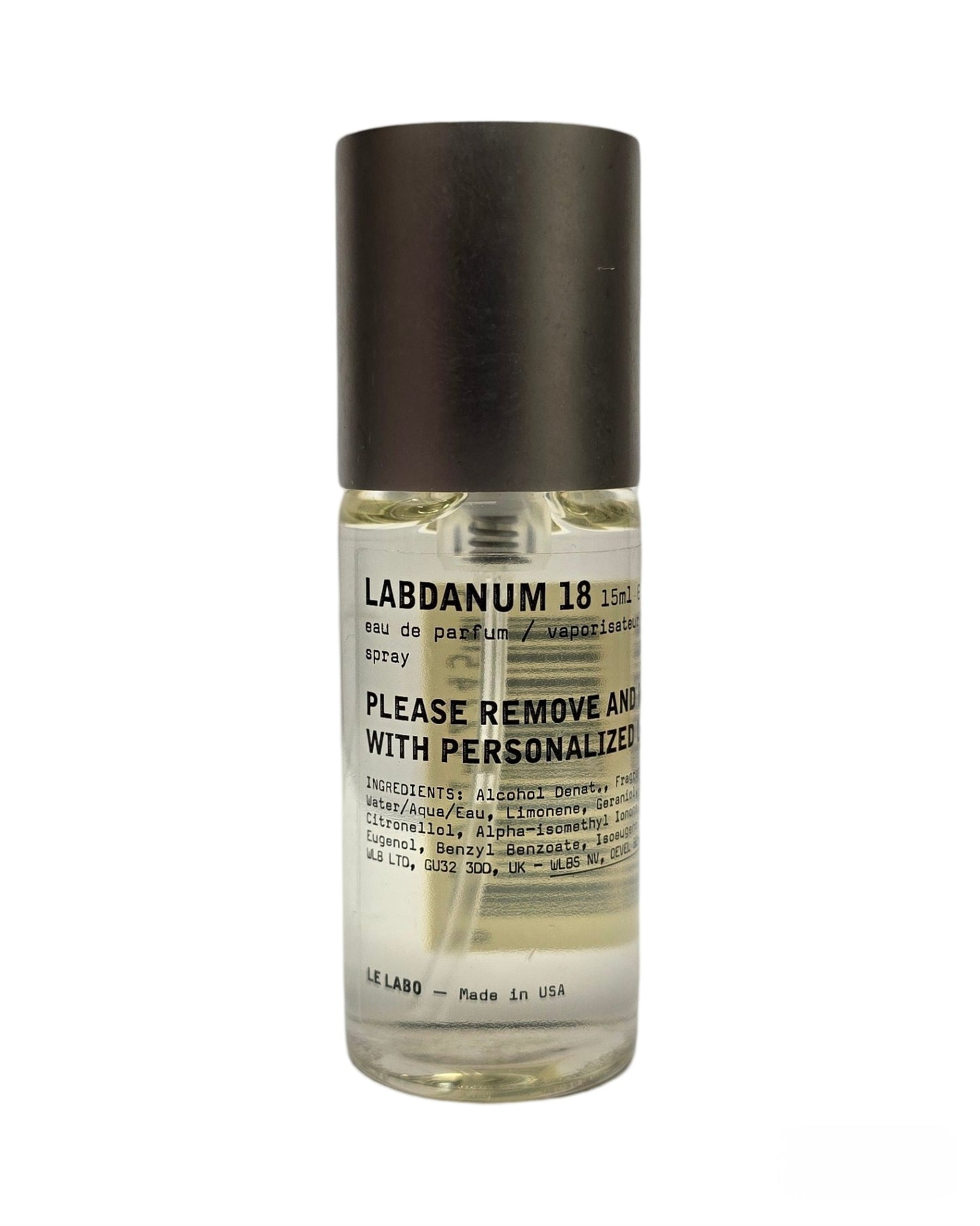 Le Labo Labdanum 18 Eau de Parfum  - 15ml