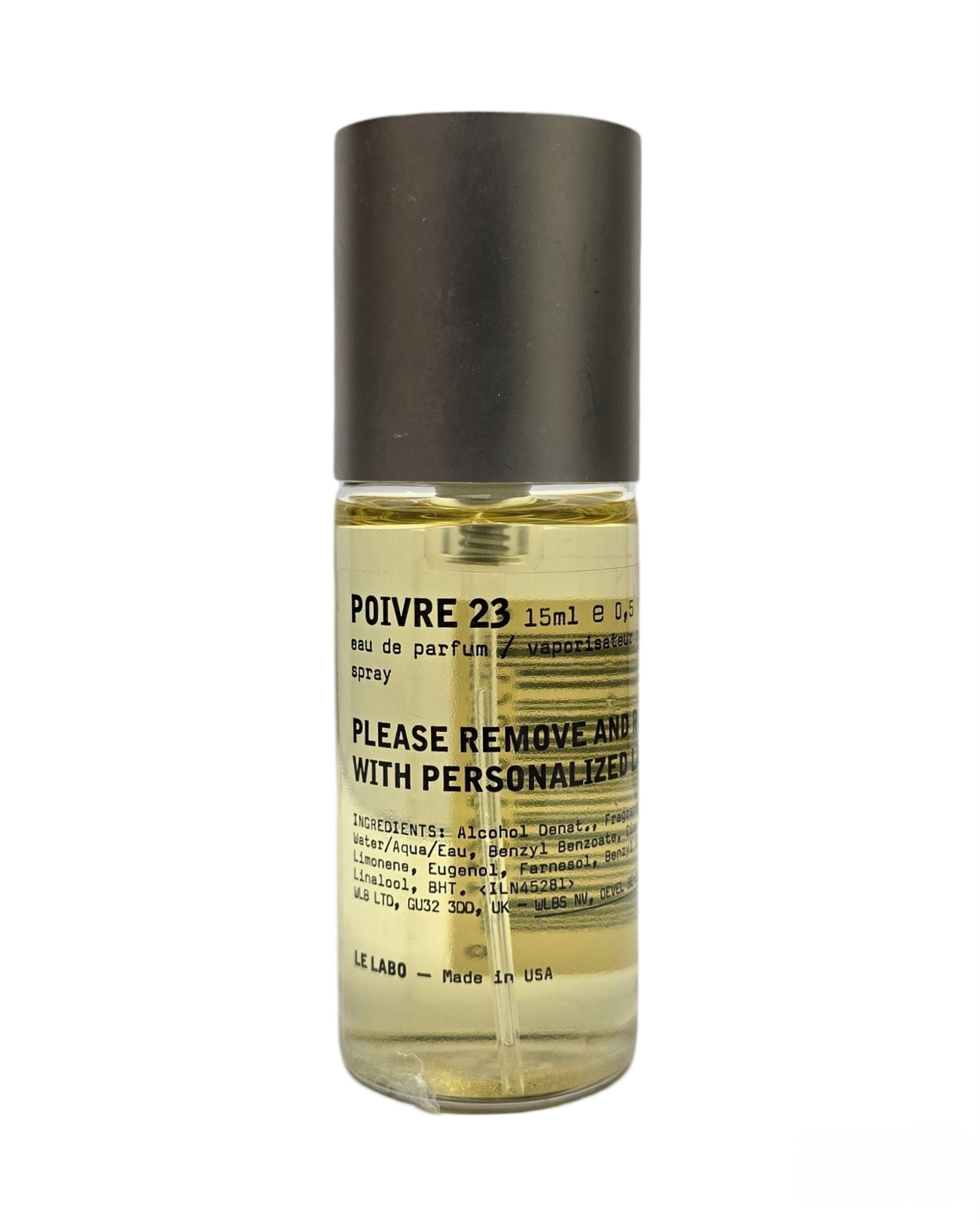 Le Labo CITY EXCLUSIVE Poivre 23 Eau de Parfum  - 15ml