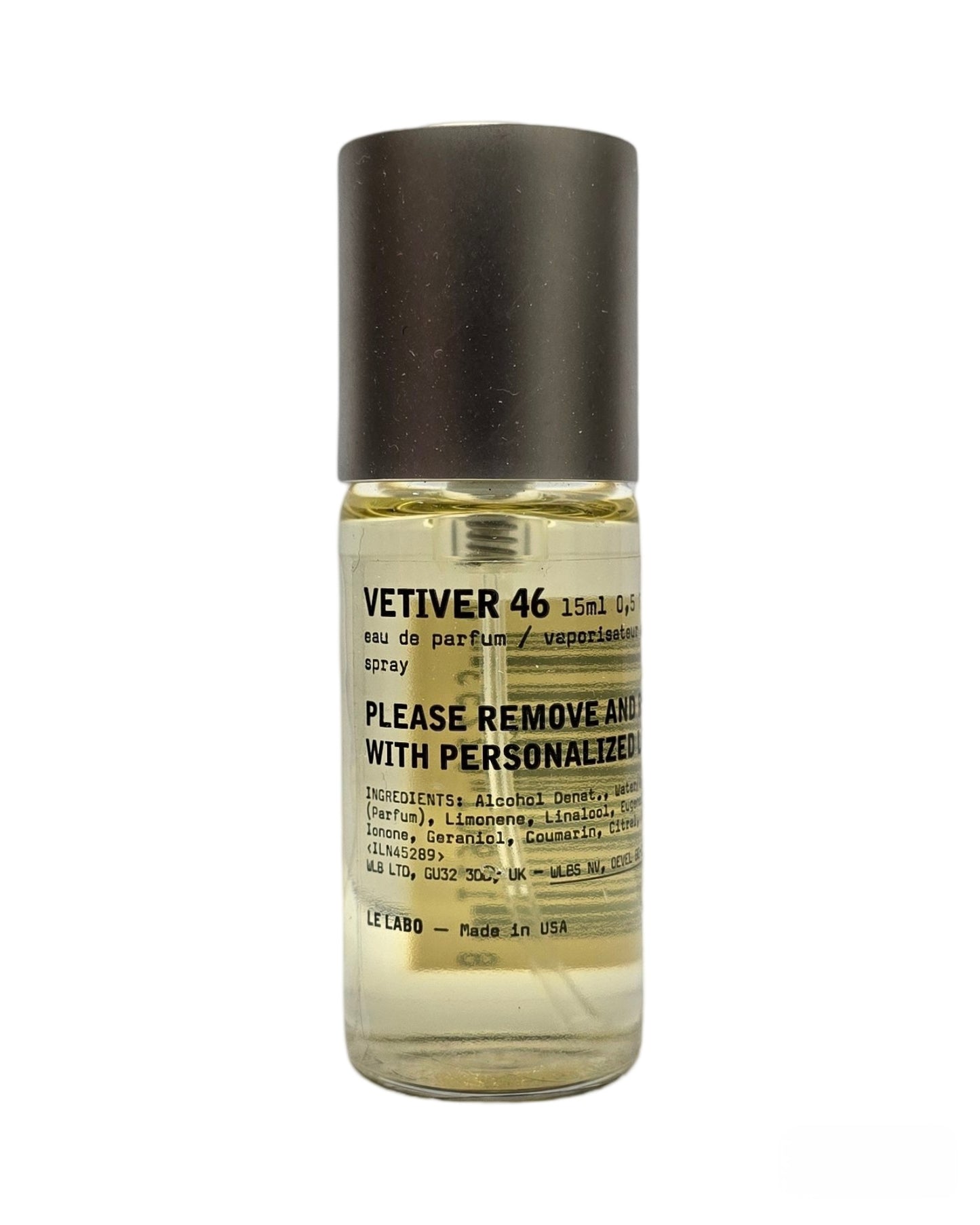 Le Labo Vetiver 46 Eau de Parfum - 15ml