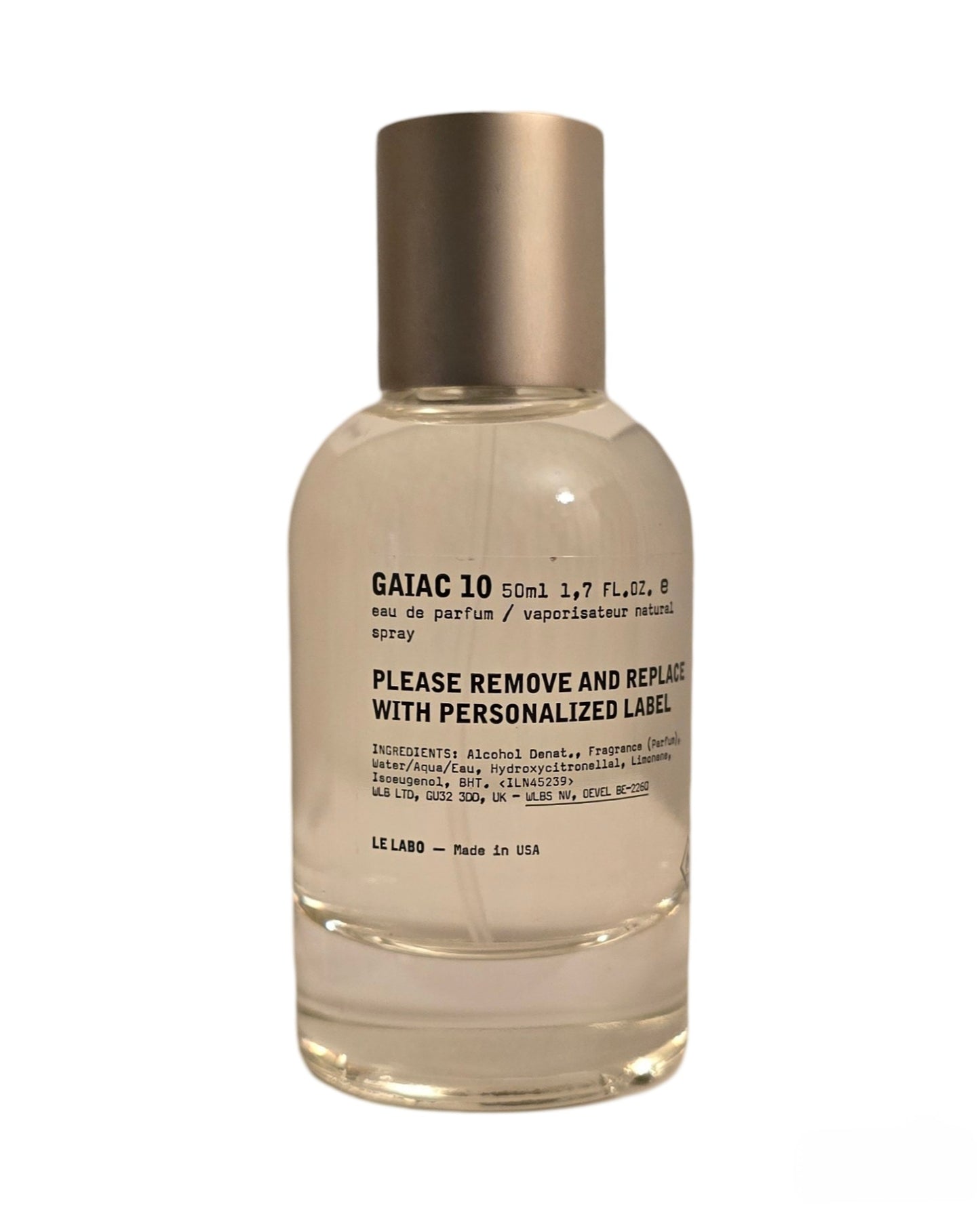 Le Labo CITY EXCLUSIVE Gacia 10 Eau de Parfum