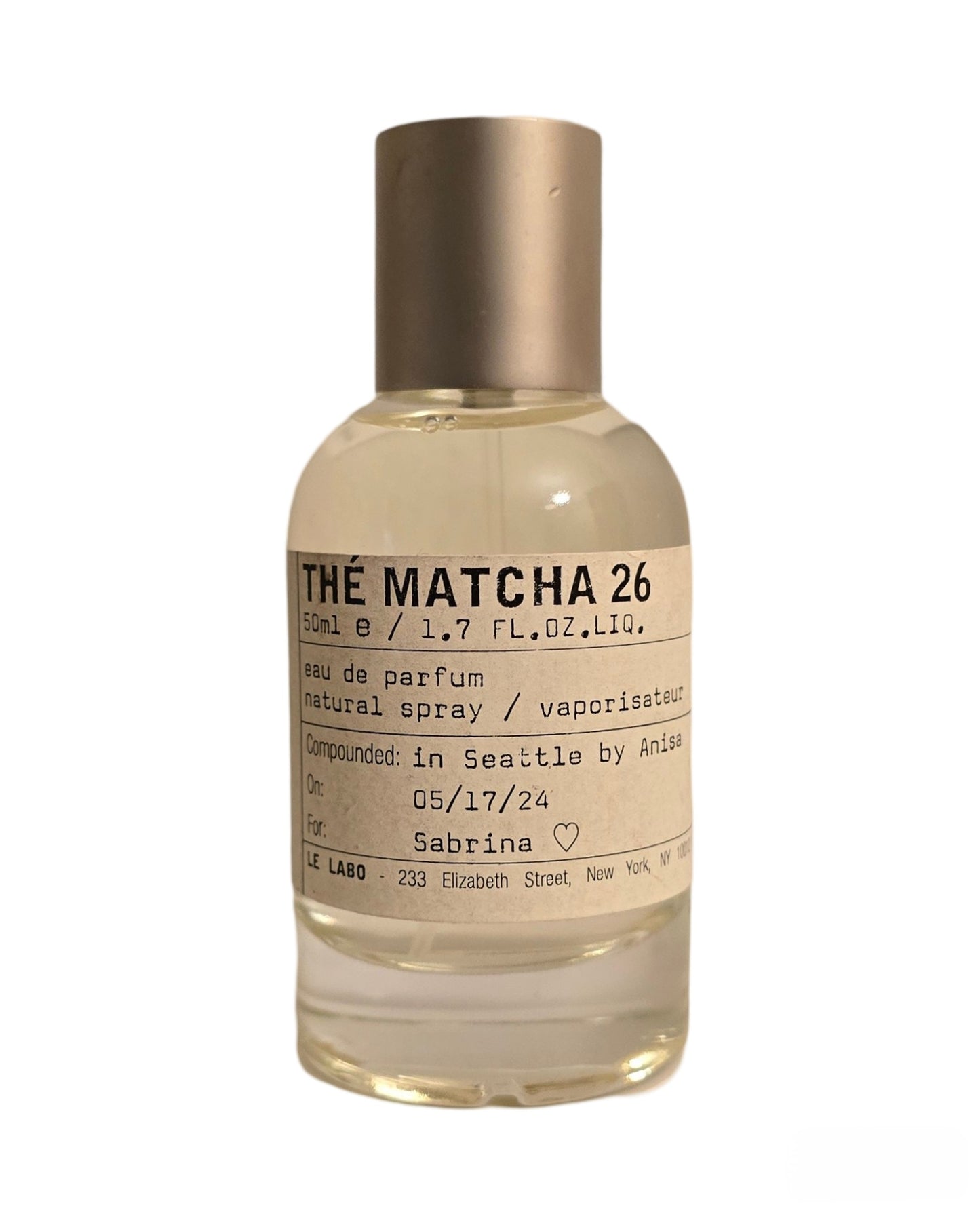 Le Labo Matcha 26 Eau de Parfum