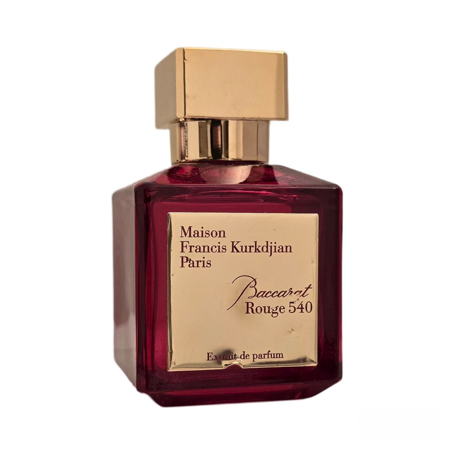 Maison Francis Kurkdjian Baccarat Rouge Extrait 70ml (USED)