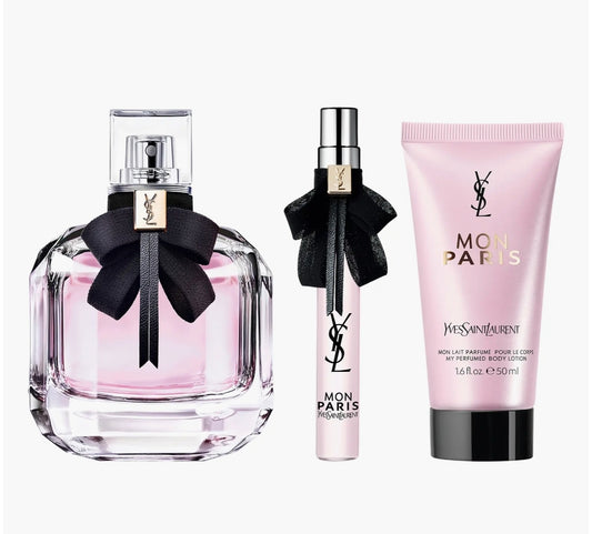 Yves Saint Laurent 3-Piece Mon Paris Eau de Parfum Gift Set (Limited Edition) $180 Value